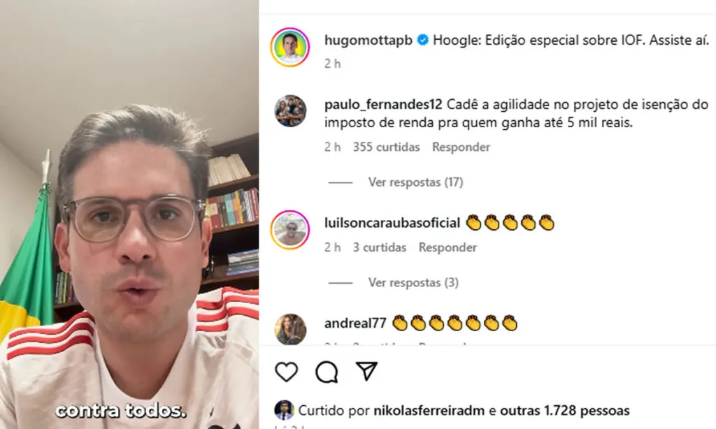 O presidente da Câmara, Hugo Motta, classificou como 'fake' avaliação de que governo teria sido 'traído' com a votação. Deputado também criticou discurso de 'nós contra eles'