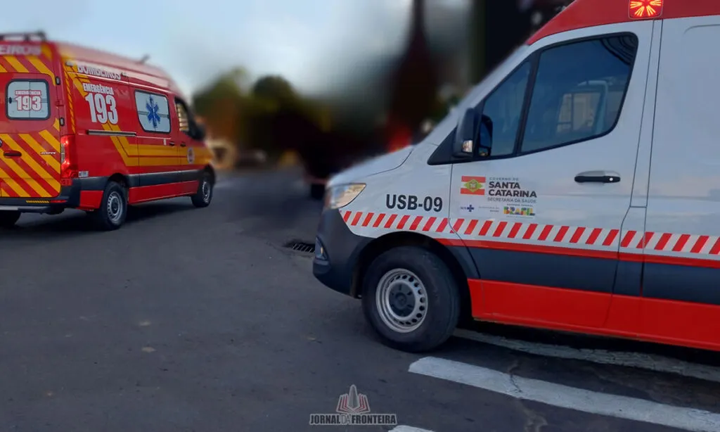 A ocorrência foi atendida pelos bombeiros no bairro Três Fronteiras. O homem foi socorrido e encaminhado ao hospital