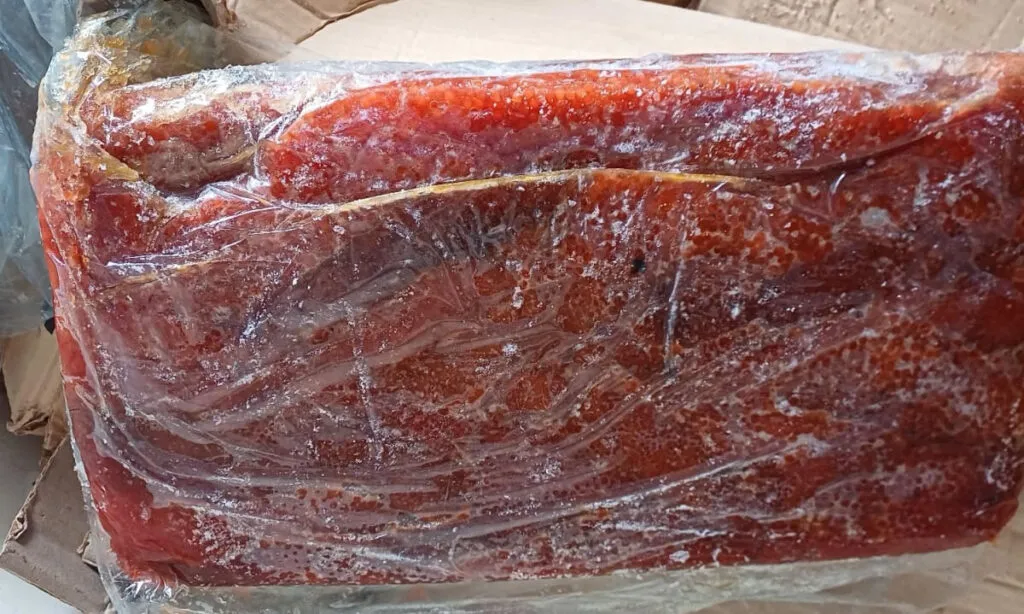 A carga com cera de 2,5 toneladas de pescados teria saído de São Miguel do Oeste e seria levada para São Paulo