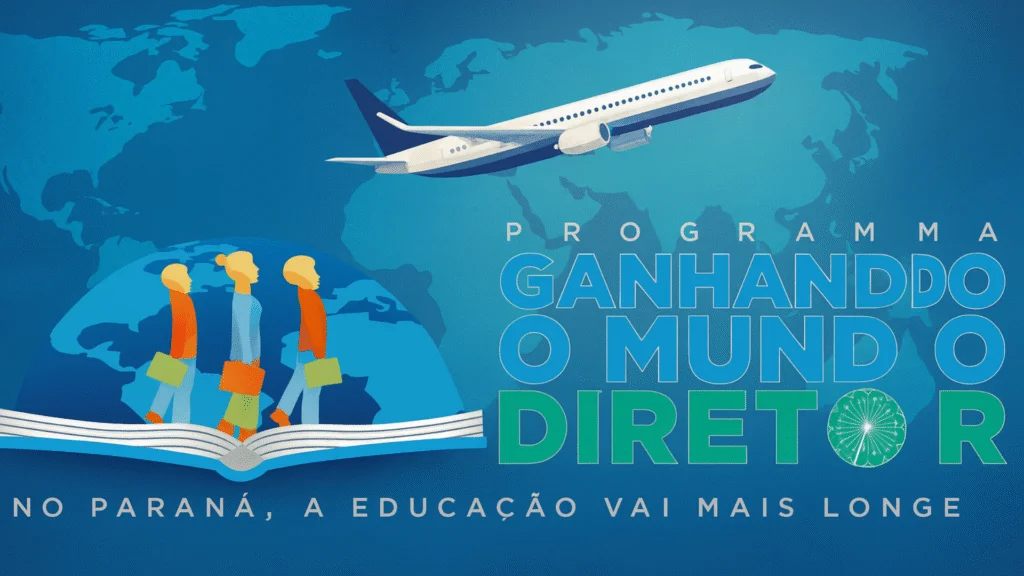 Estão abertas as inscrições para a segunda edição do programa Ganhando o Mundo Diretor, iniciativa voltada aos diretores das escolas da rede estadual de ensino do Paraná que integram o Grupo de Estudos Diretor Formador. 
