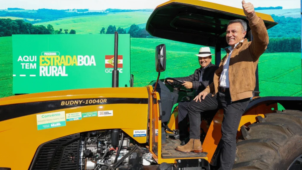 Programa Estrada Boa Rural promete transformar a realidade da infraestrutura no interior de SC