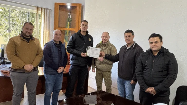 CONSEG entrega moção de congratulações ao 36º BPM de Dionísio Cerqueira