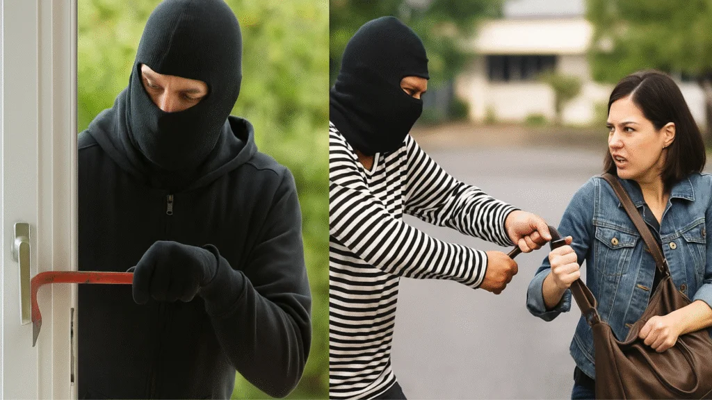 Furto e roubo não são a mesma coisa. Entenda como a lei brasileira diferencia esses crimes e o impacto jurídico de cada um