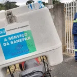 Sanepar permite quitar fatura atrasada com cartão na hora do corte