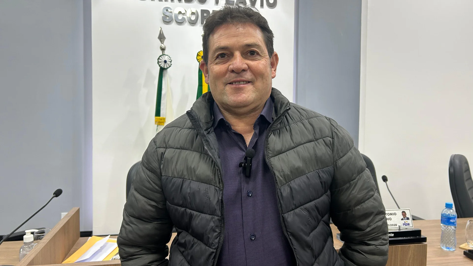 O Presidente da Câmara Dico, destaca união dos vereadores e avanço em políticas habitacionais