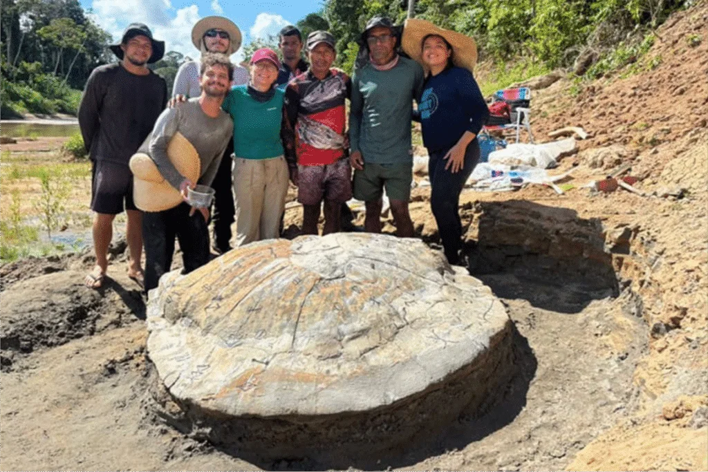 Fóssil de tartaruga gigante com 2,40 m é encontrado na Amazônia 9 fossil