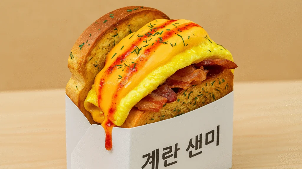 Sanduíche coreano 