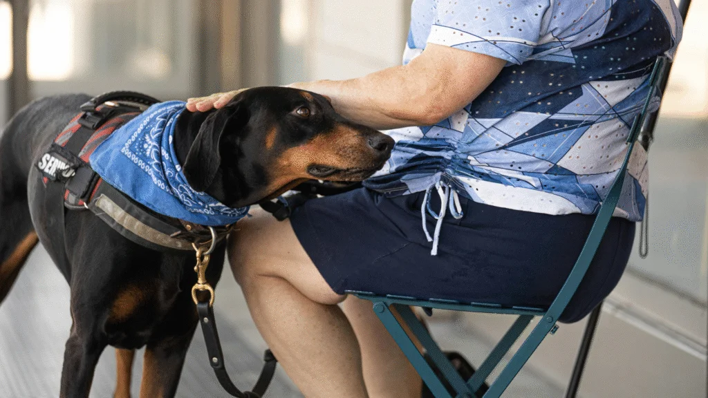 Cães de apoio