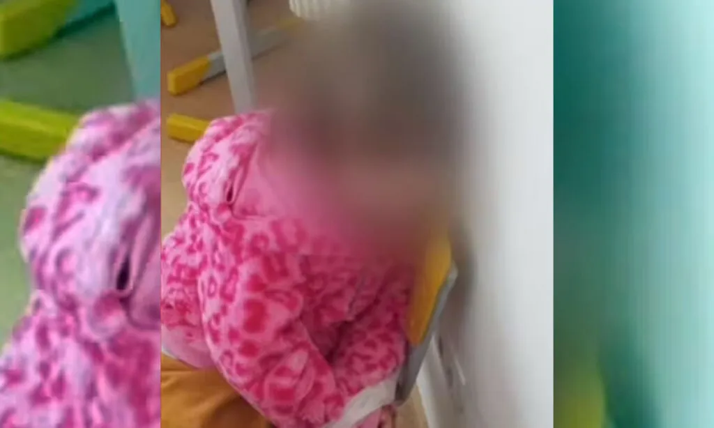 O menino de apenas quatro anos, que é diagnosticado Transtorno do Espectro Autista (TEA) nível 3 e não verbal, foi encontrado amarrado em uma cadeira dentro do banheiro