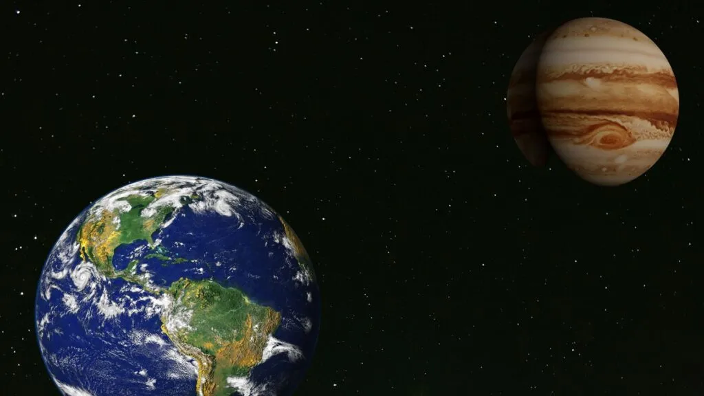 Distância entre a Terra e Júpiter