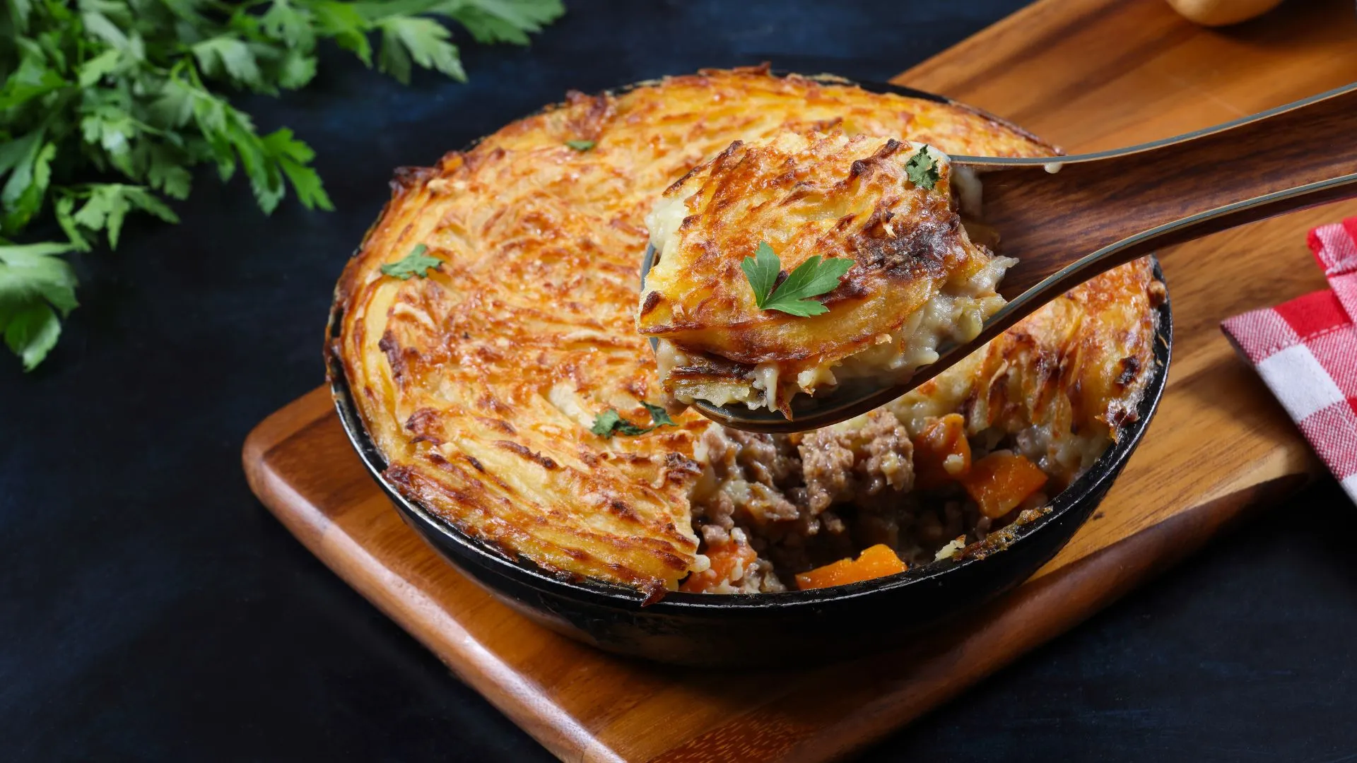 Receita de escondidinho de carne seca