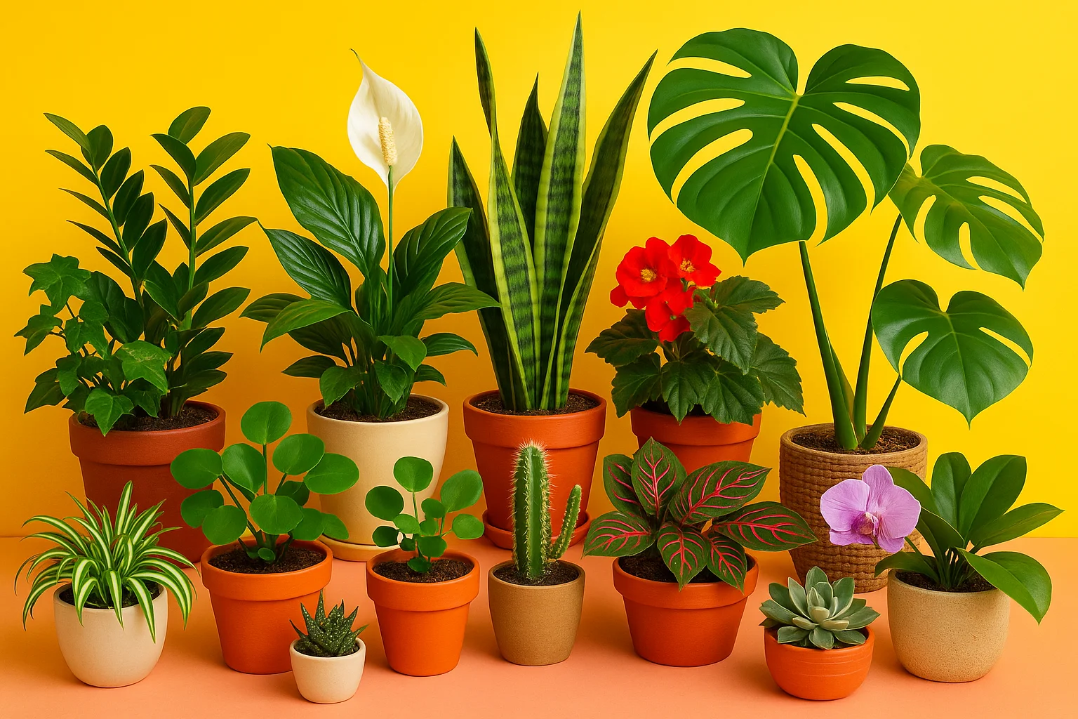 Transforme seu lar: 20 plantas incríveis para interiores e seus cuidados essenciais