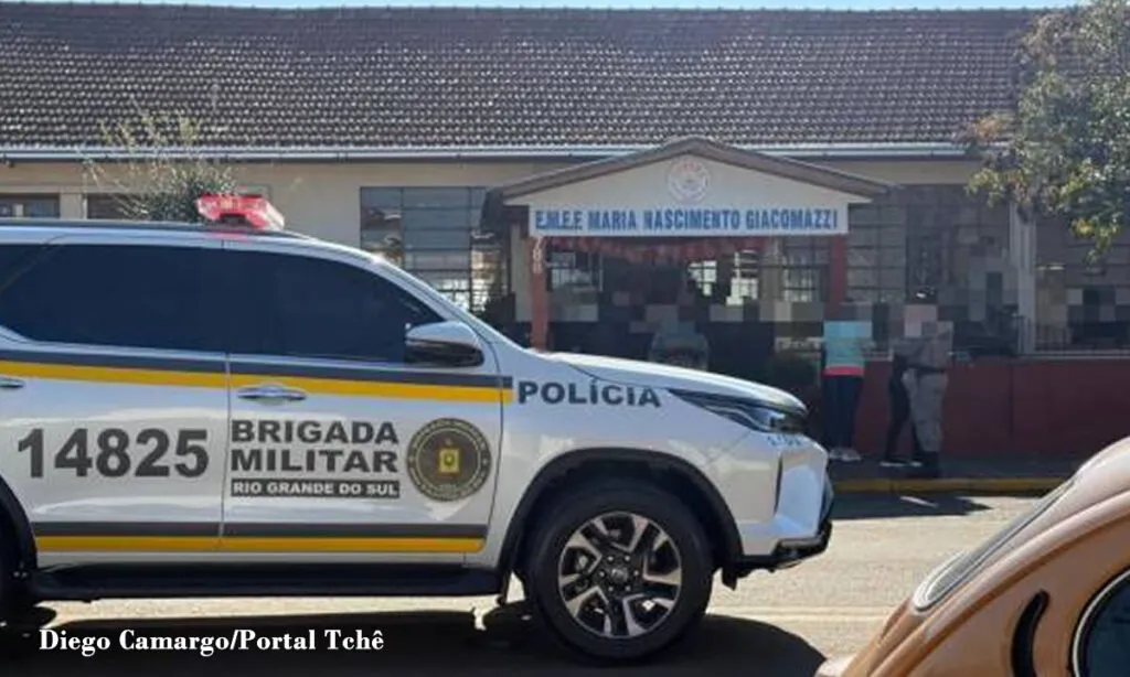 O ataque do adolescente à Escola Maria Nascimento Giacomazzi, em Estação, no RS, na manhã desta terça-feira
