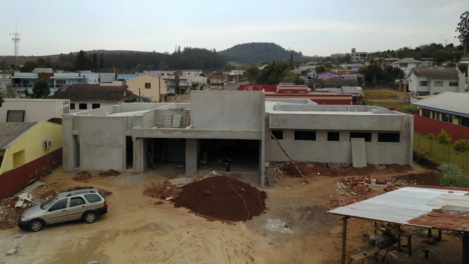Obras da nova UBS de Bom Jesus do Sul avançam em ritmo acelerado 5 Obras da nova UBS de Bom Jesus do Sul avançam em ritmo acelerado