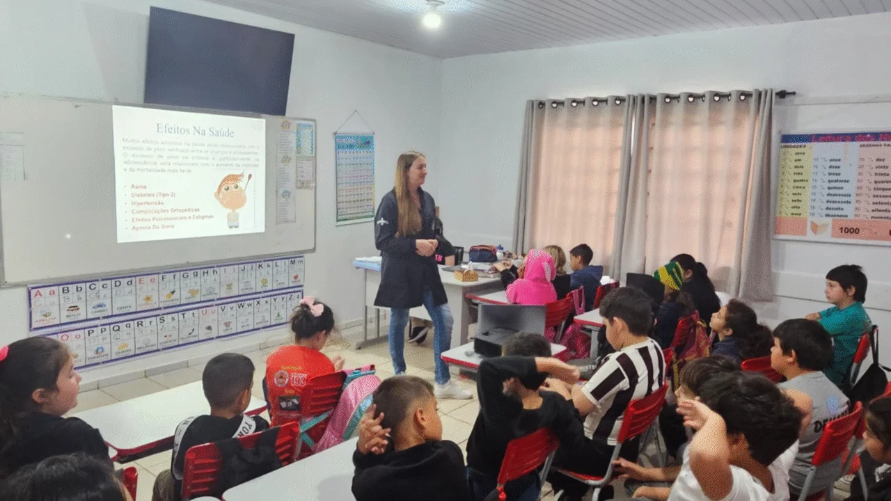 Programa Saúde na Escola promove ações sobre alimentação e atividade física em Dionísio Cerqueira 6 Programa Saúde na Escola promove ações sobre alimentação e atividade física em Dionísio Cerqueira