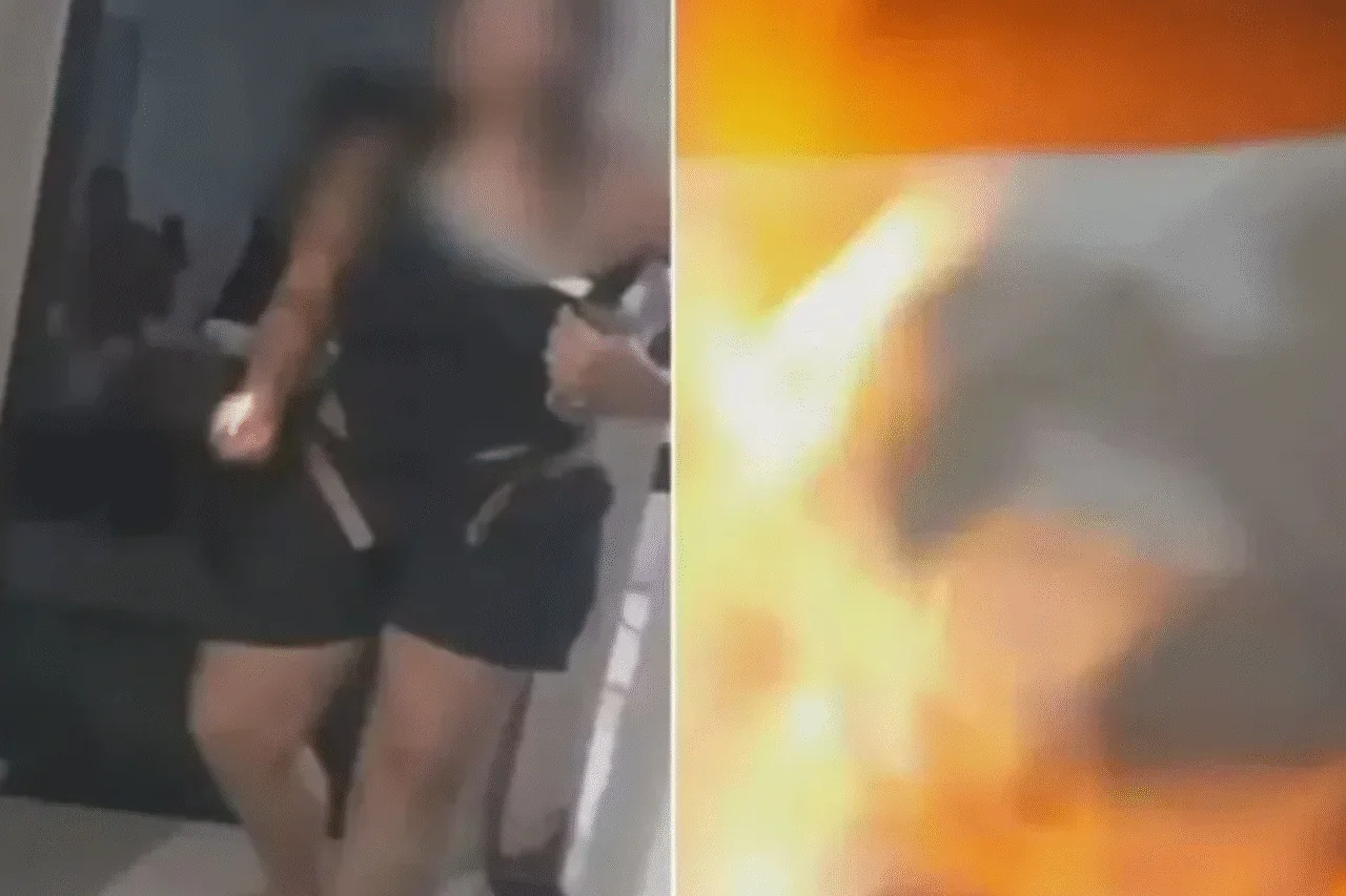 Mulher coloca fogo no marido após discussão e diz que queria apenas “assustá-lo” 3 Homem filma o momento em que é incendiado pela mulher; vítima está internada e suspeita responde por tentativa de homicídio.
