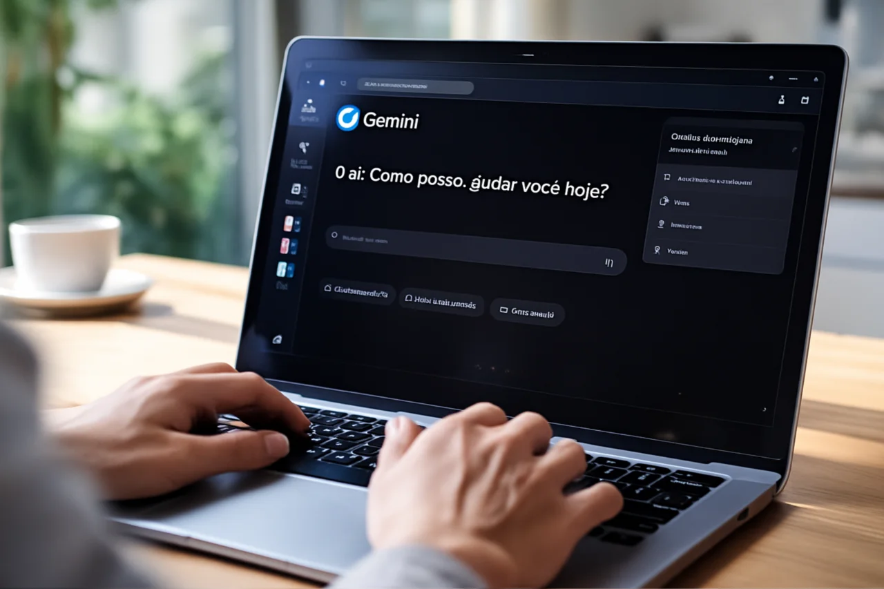 Google renova o Gemini na web com tema escuro profundo e nova área “Meus itens” 3 Google renova o Gemini na web com tema escuro profundo e nova área “Meus itens”