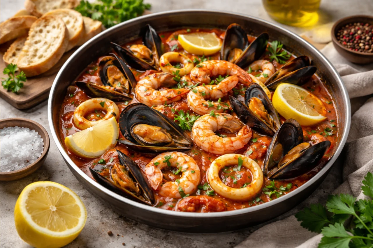 Frutos do mar ao molho mediterrâneo 8 Heloisa L 65