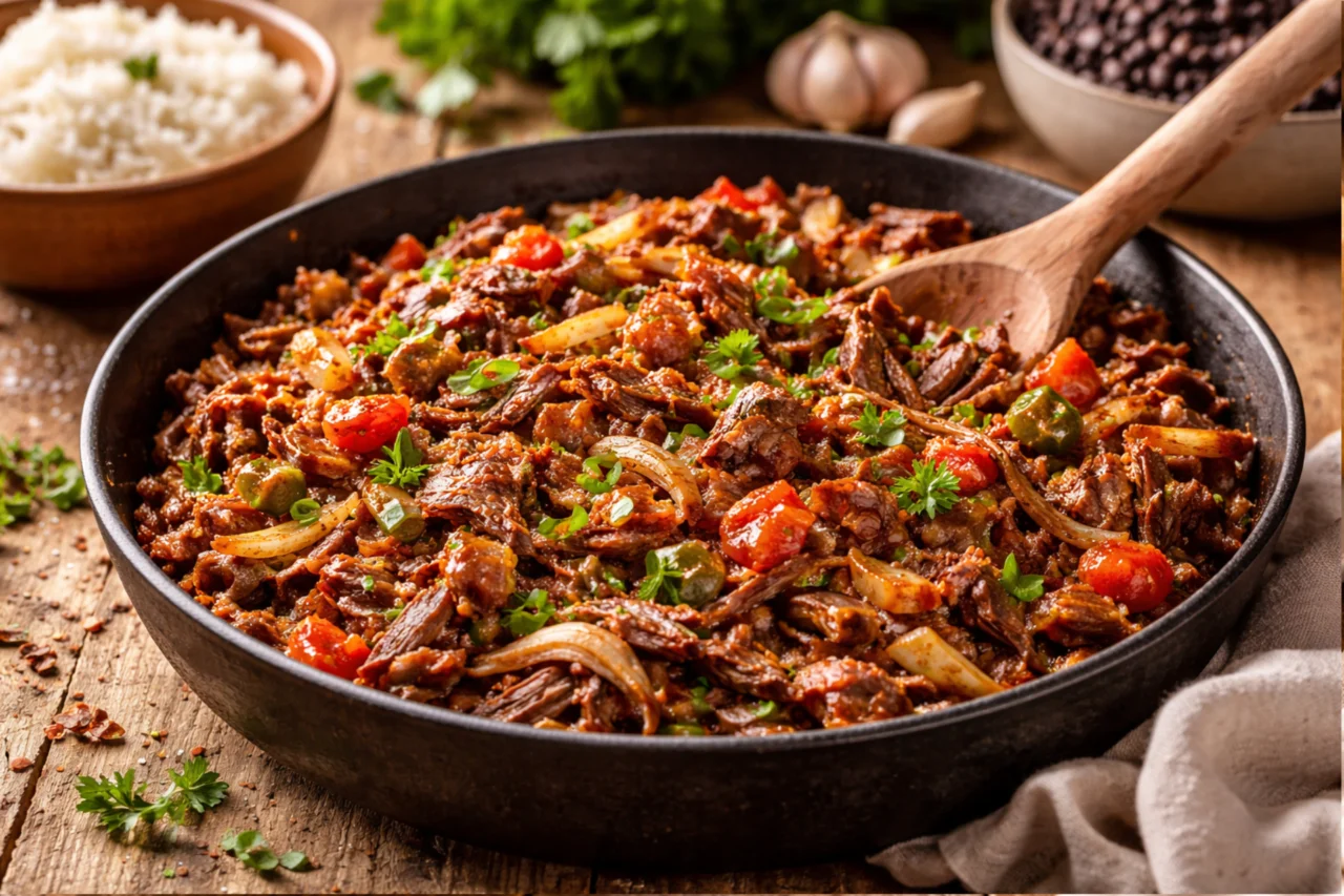 Charque refogado tradicional: receita brasileira 8 Heloisa L 10 2