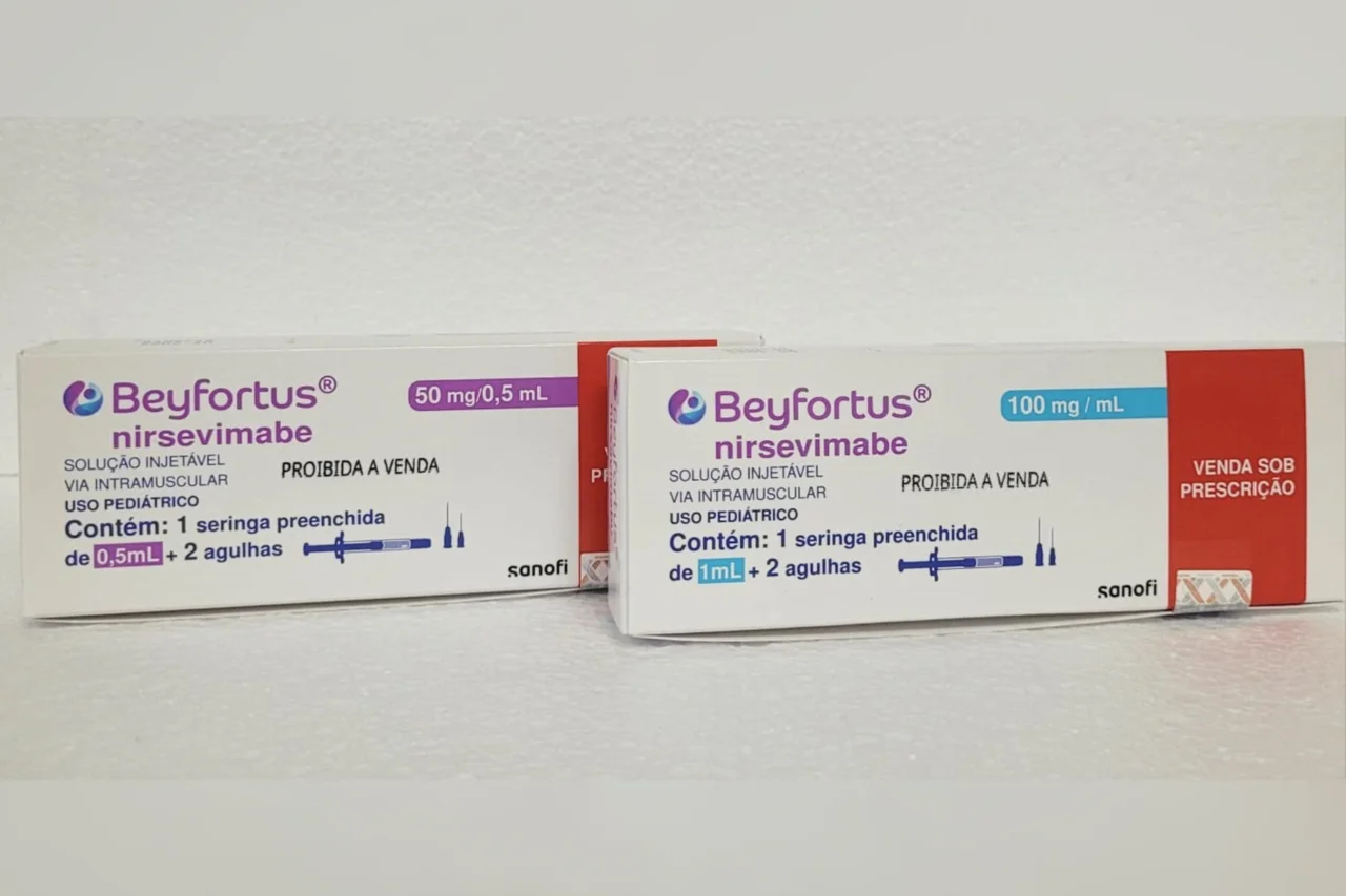 Estado recebe 901 doses do anticorpo monoclonal nirsevimabe para proteger prematuros e crianças com comorbidades contra o vírus sincicial respiratório.