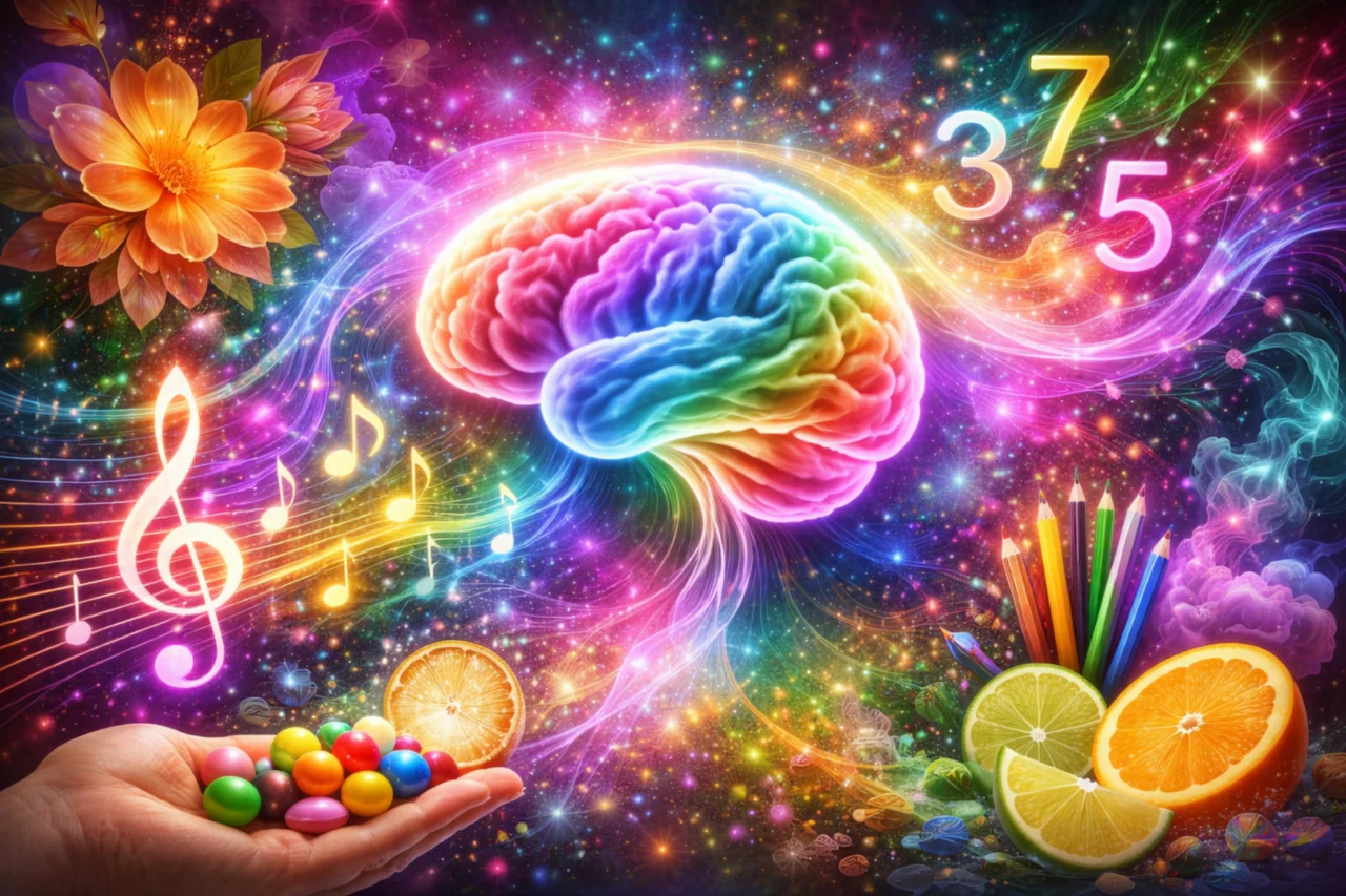 Sinestesia: quando o cérebro mistura os sentidos e transforma sons em cores, letras em sabores e números em formas 13 crys 22