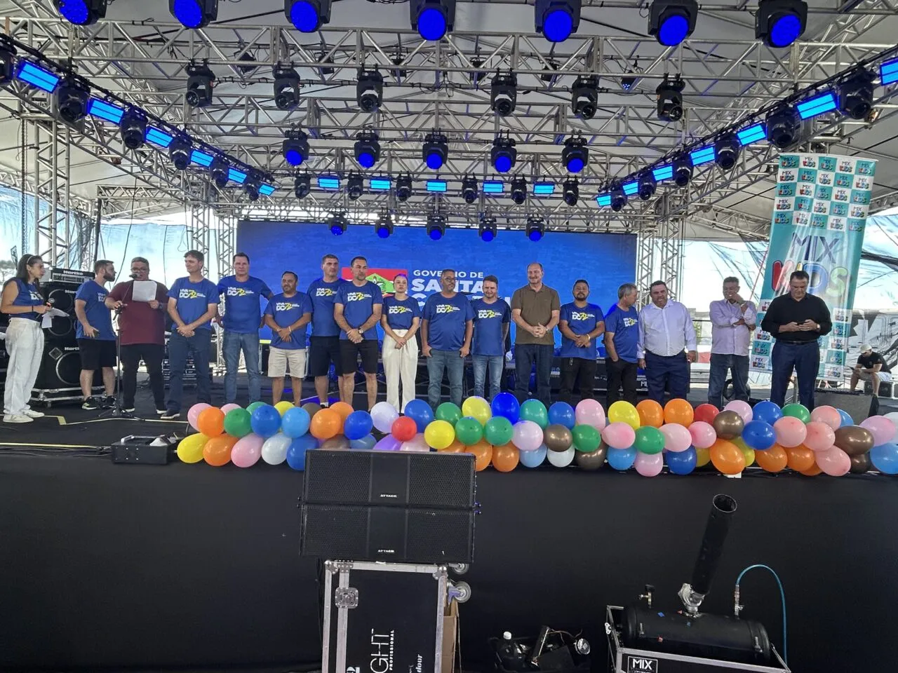 Mais de 30 mil pessoas participaram dos três dias de festa pelos 72 anos de Dionísio Cerqueira 27 IMG 7357