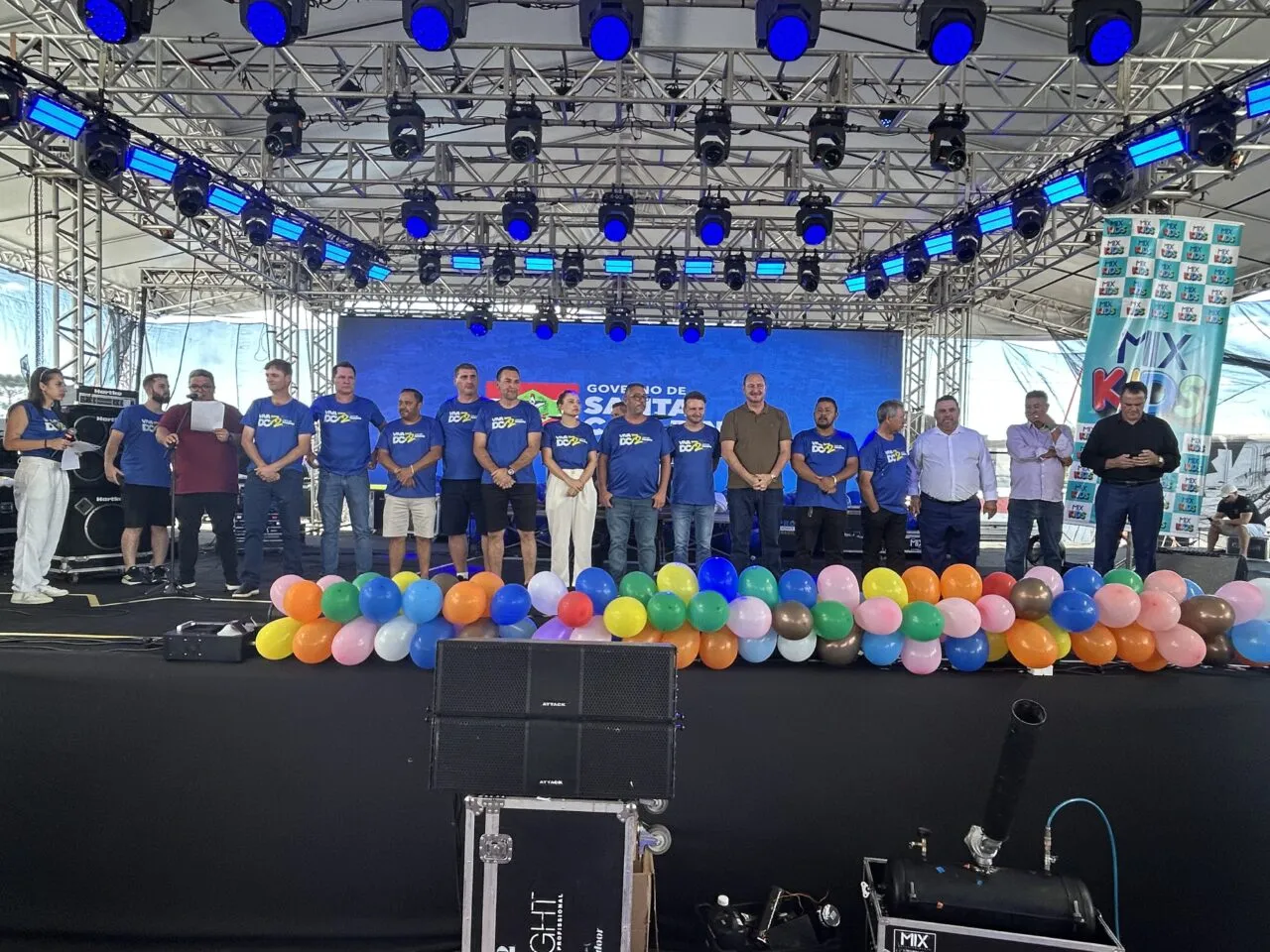 Mais de 30 mil pessoas participaram dos três dias de festa pelos 72 anos de Dionísio Cerqueira 26 IMG 7358