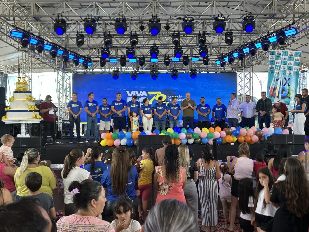 Mais de 30 mil pessoas participaram dos três dias de festa pelos 72 anos de Dionísio Cerqueira 31 IMG 7365