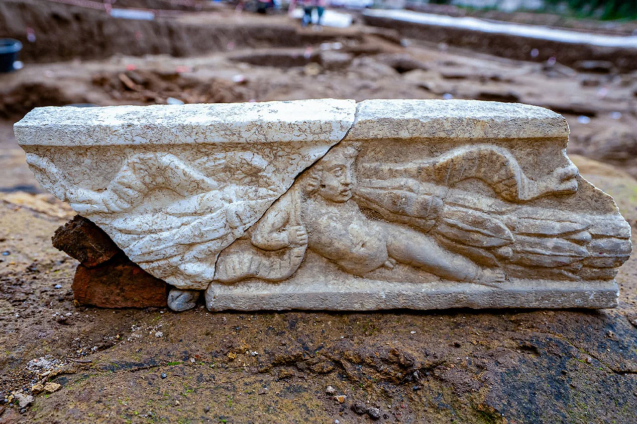 Escavação na Via Ostiense revela novos edifícios funerários da Roma Imperial 36 Escavação na Via Ostiense revela novos edifícios funerários da Roma