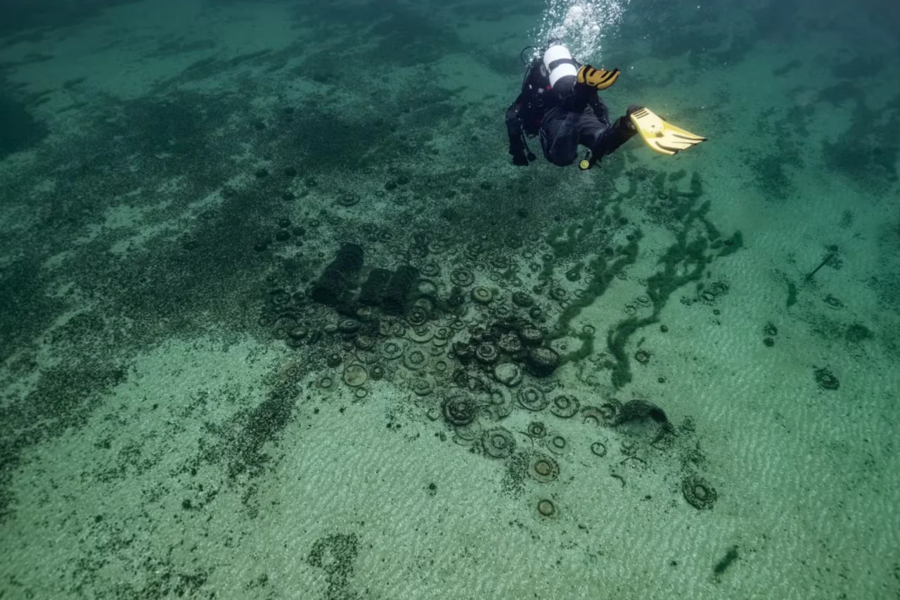 Naufrágio romano de 2 mil anos é descoberto na Suíça 7 Naufrágio romano de 2 mil anos é descoberto na Suíça