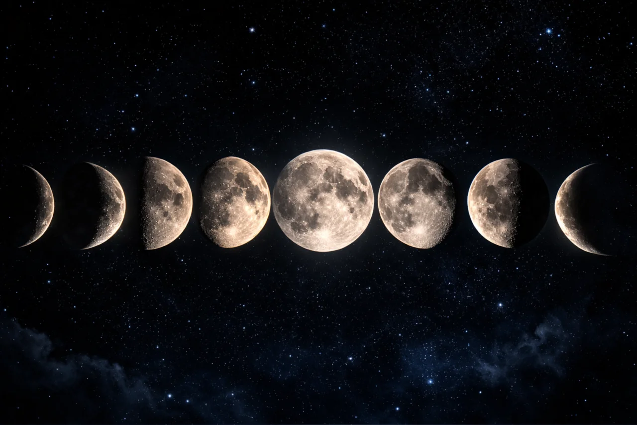 Fase da Lua hoje (09/03/2026) 3 Fase da Lua hoje (09/03/2026)