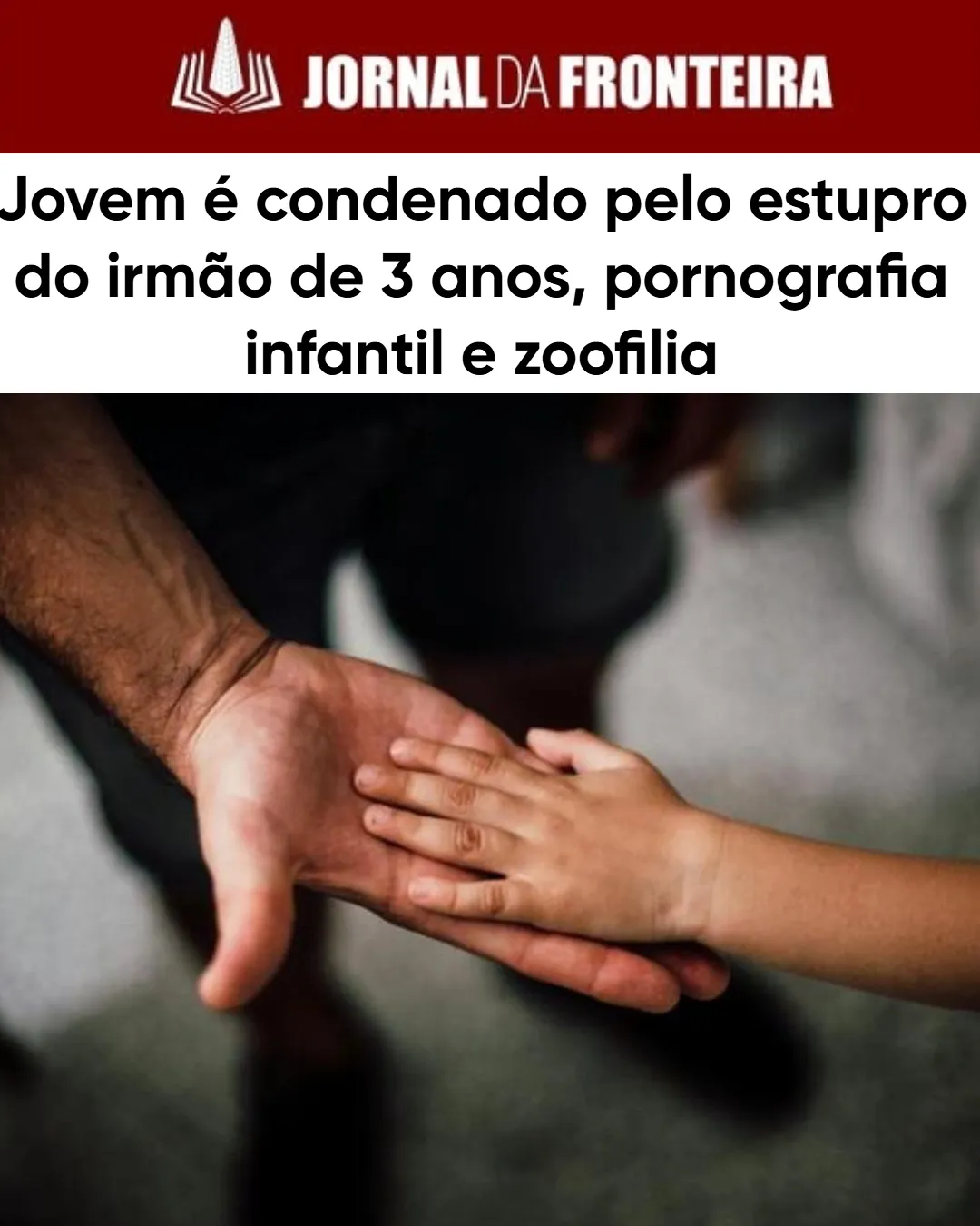 Jovem é condenado pelo estupro do irmão de 3 anos, pornografia infantil e zoofilia 3 Crimes foram gravados em vídeos, e o material foi armazenado e divulgado pelo jovem; ele ainda narrava situações de abuso em conversas on-line
