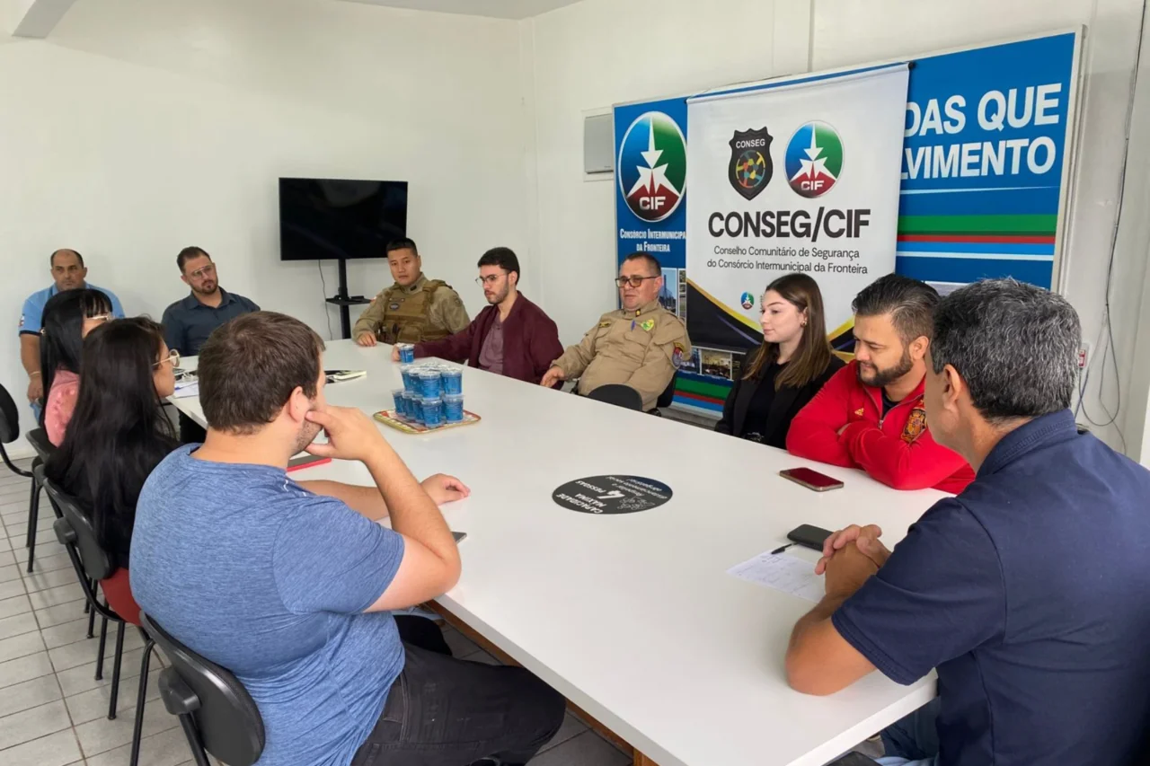 Trânsito nas cidades gêmeas é pauta de reunião do CONSEG/CIF 3 Heloisa L 25