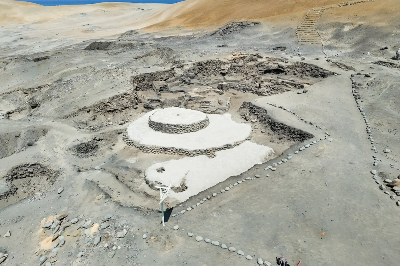 Estrutura milenar de observação astronômica é identificada em sítio arqueológico da Civilização Caral 1 caral