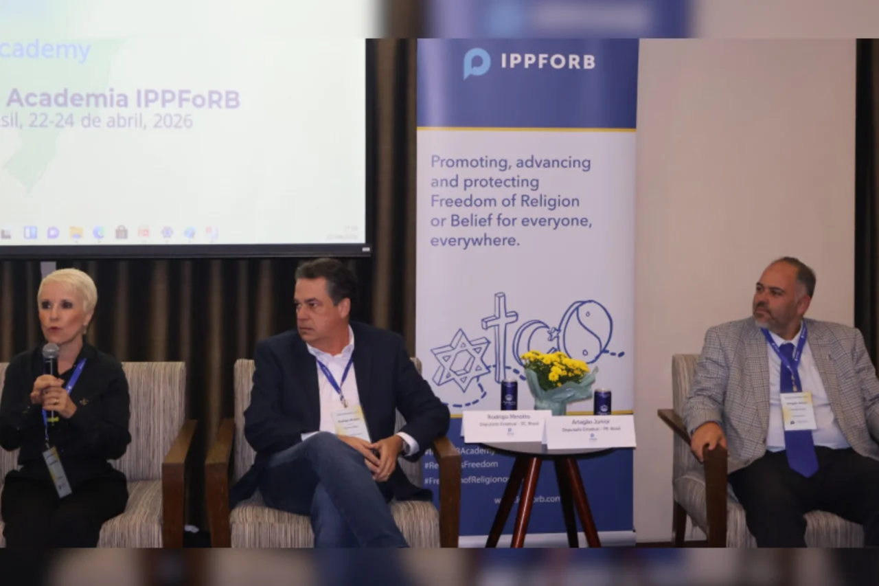 Parlamentar participa de programa internacional em São Paulo voltado à promoção da liberdade religiosa e ao fortalecimento de políticas públicas de direitos humanos.