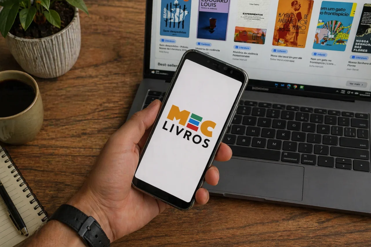 Ministério da Educação amplia acervo do MEC Livros para 25 mil títulos e flexibiliza regras de empréstimo, permitindo mais acesso e rotatividade de leitura gratuita.