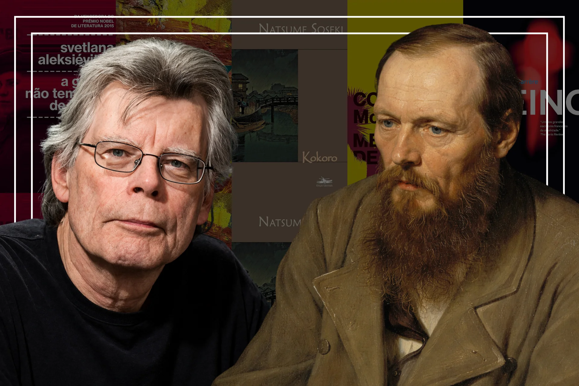 Se Stephen King encontrasse Dostoiévski, estes seriam os 5 livros que indicaria 43 Se Stephen King encontrasse Dostoiévski, estes seriam os 5 livros que indicaria