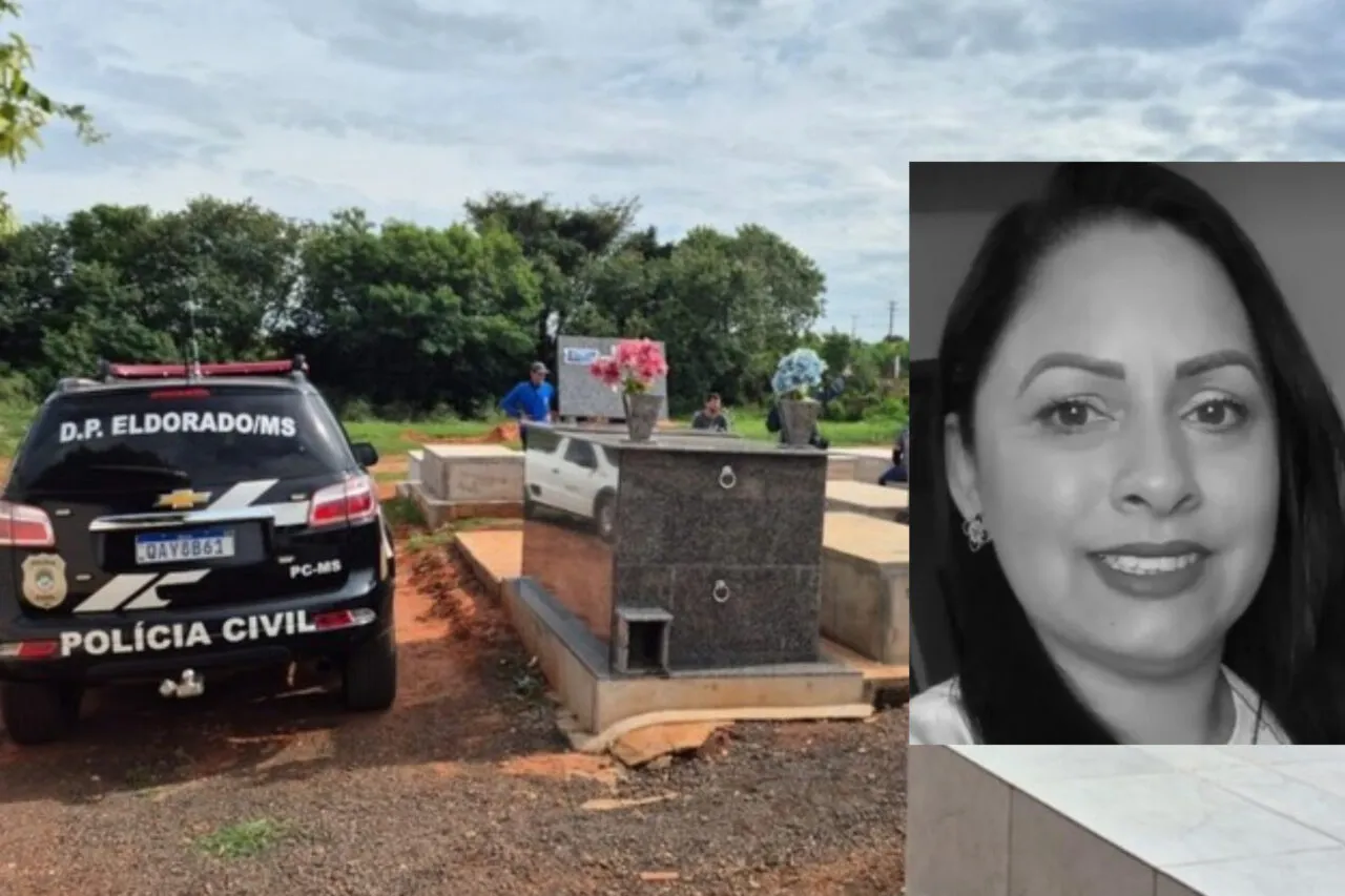 Vítima de feminicídio tem corpo violado em cemitério 3 Vítima tinha 41 anos e foi assassinada na frente da filha, pelo ex-companheiro que cometeu suicídio logo depois