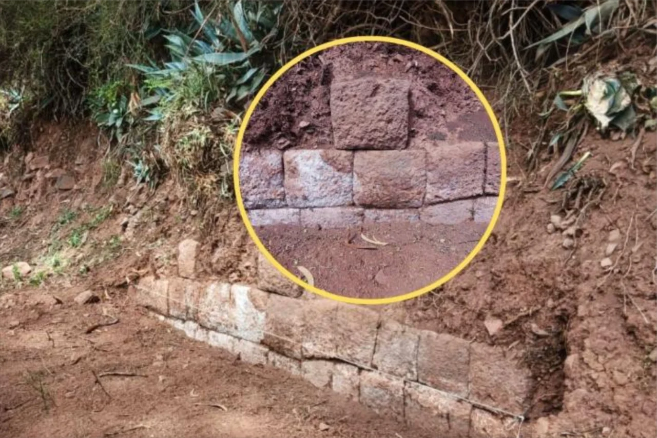 Possível muro inca é identificado próximo ao sítio arqueológico de Sillkinchani, em Cusco 1 muro inca 1