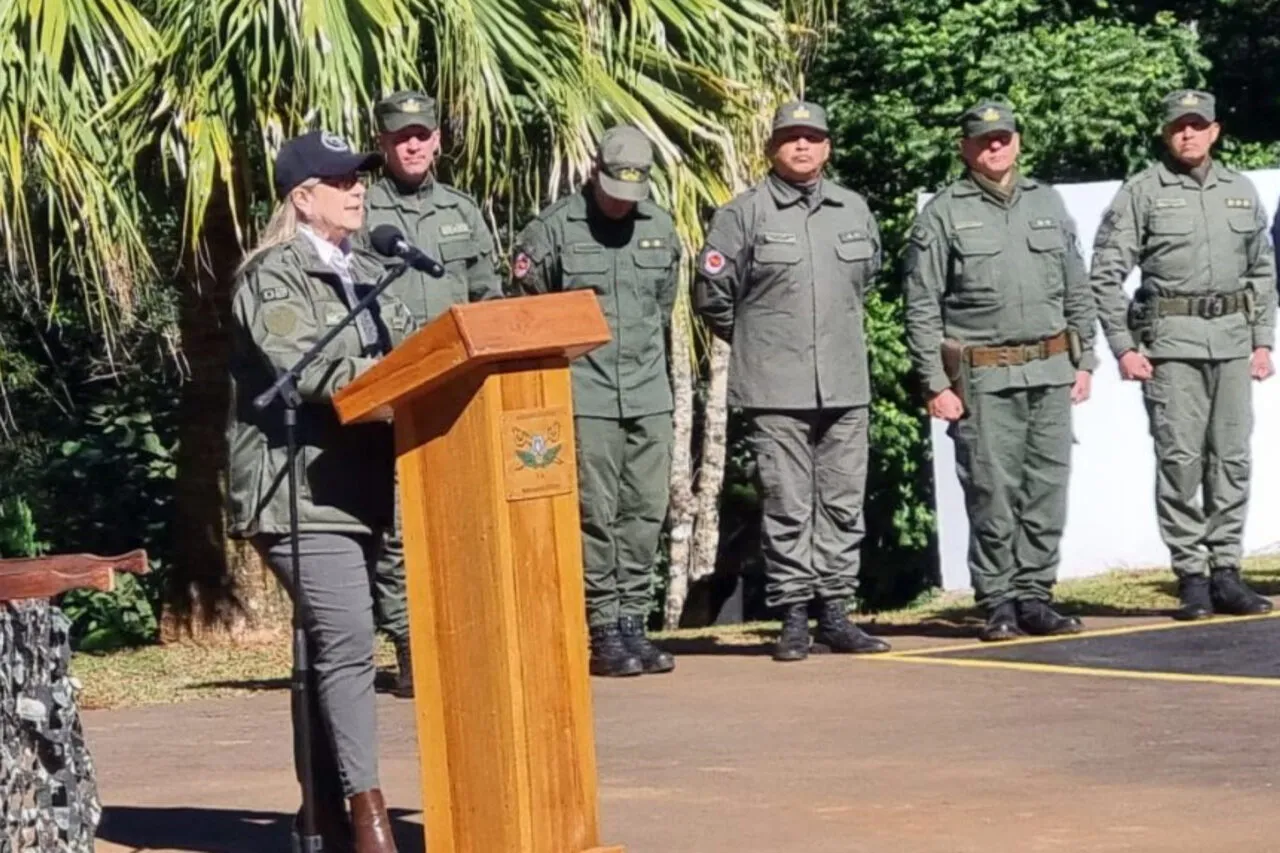 Ministra da Segurança Nacional visitou Bernardo de Irigoyen na fronteira com Dionísio Cerqueira 3 A Ministra da Segurança Nacional inaugurou o primeiro Desafio Tático Feminino 2026 em Bernardo de Irigoyen “A resposta operacional não conhece fronteiras”