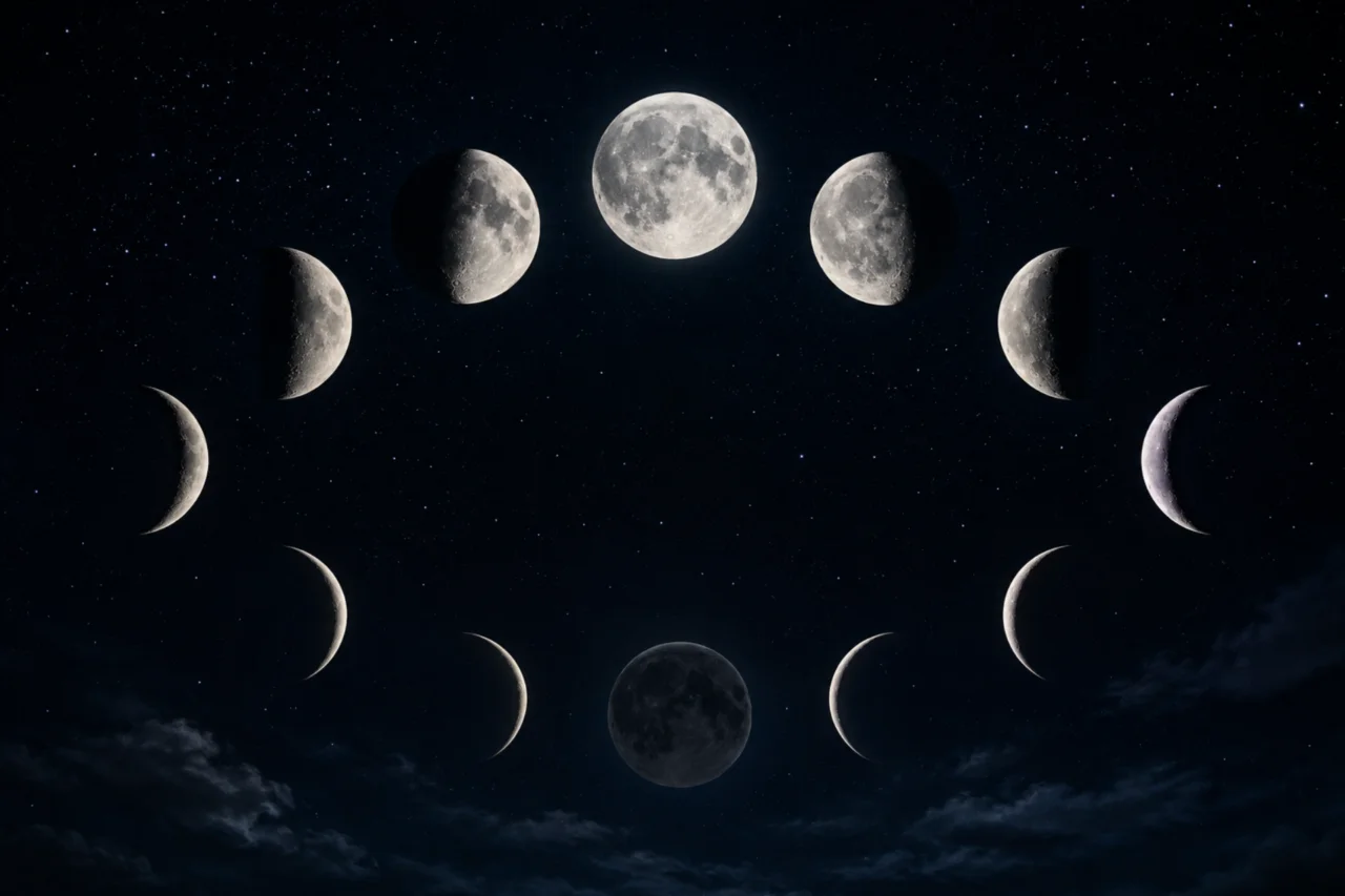 Fase da Lua hoje (19/05/2026) 3 Fase da Lua hoje (19/05/2026)