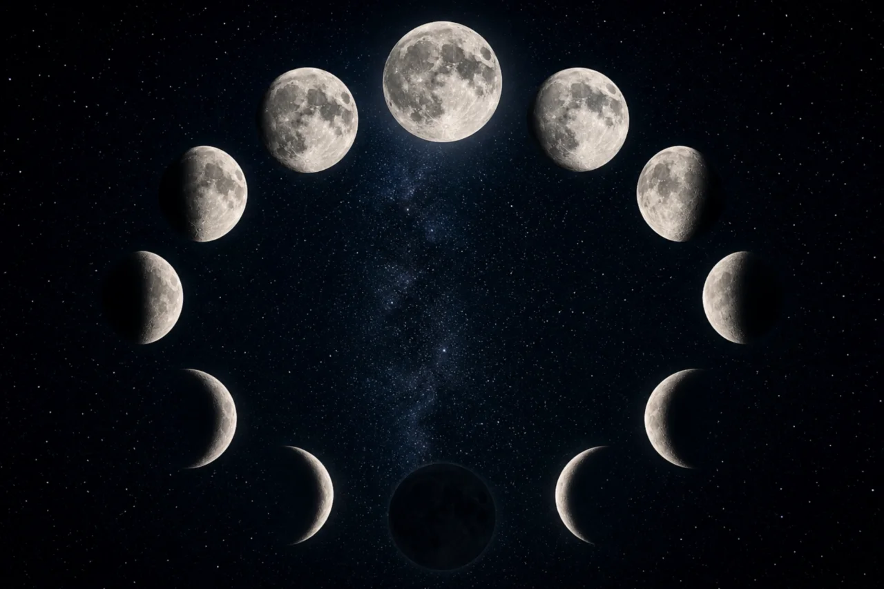 Fase da Lua hoje (05/05/2026) 3 Fase da Lua hoje (05/05/2026)