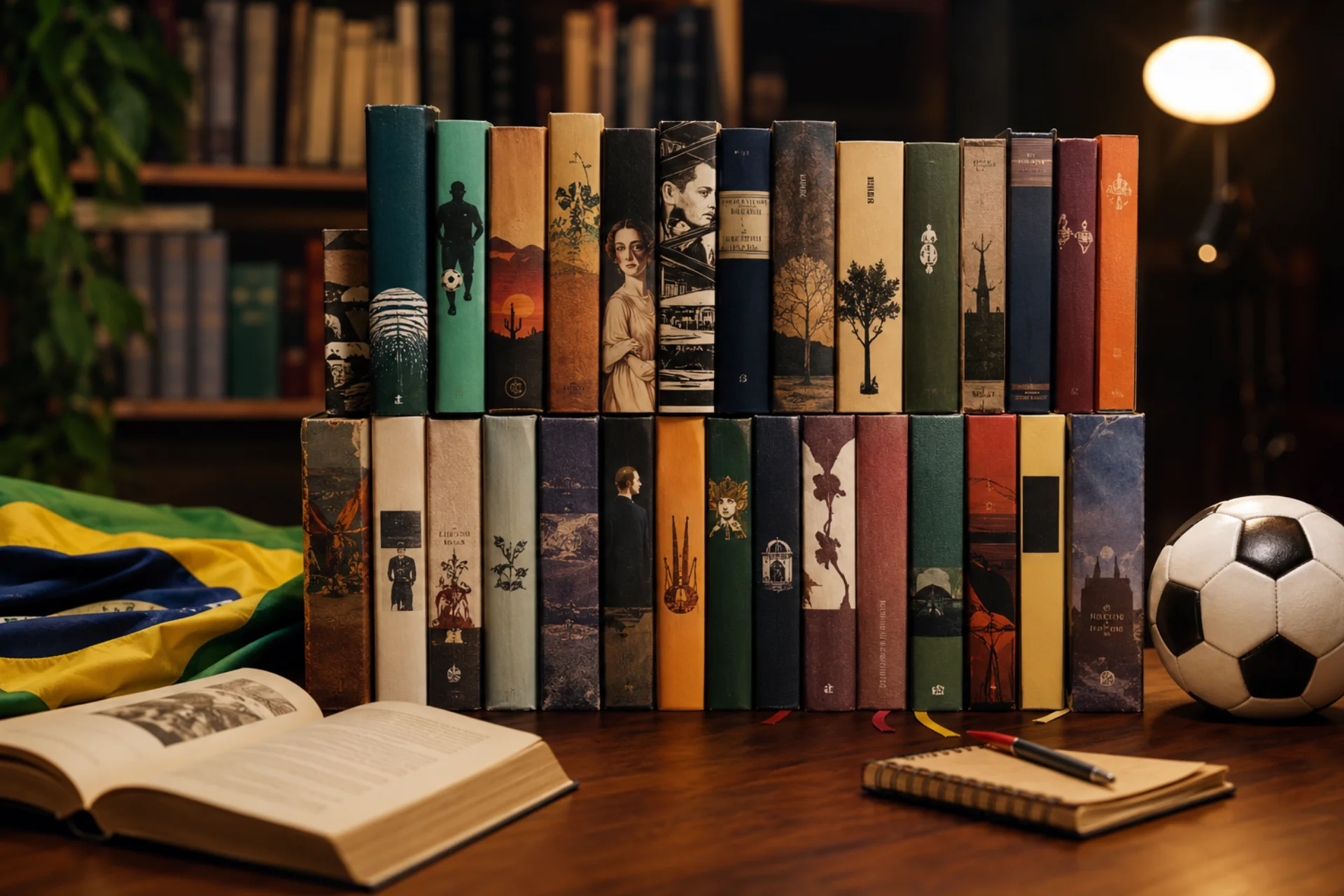 Os 26 livros brasileiros que formariam a seleção ideal da Copa do Mundo 2026 da literatura brasileira