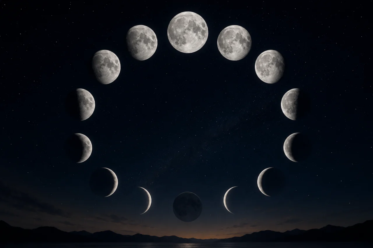 Fase da Lua hoje (20/05/2026) 3 Fase da Lua hoje (20/05/2026)