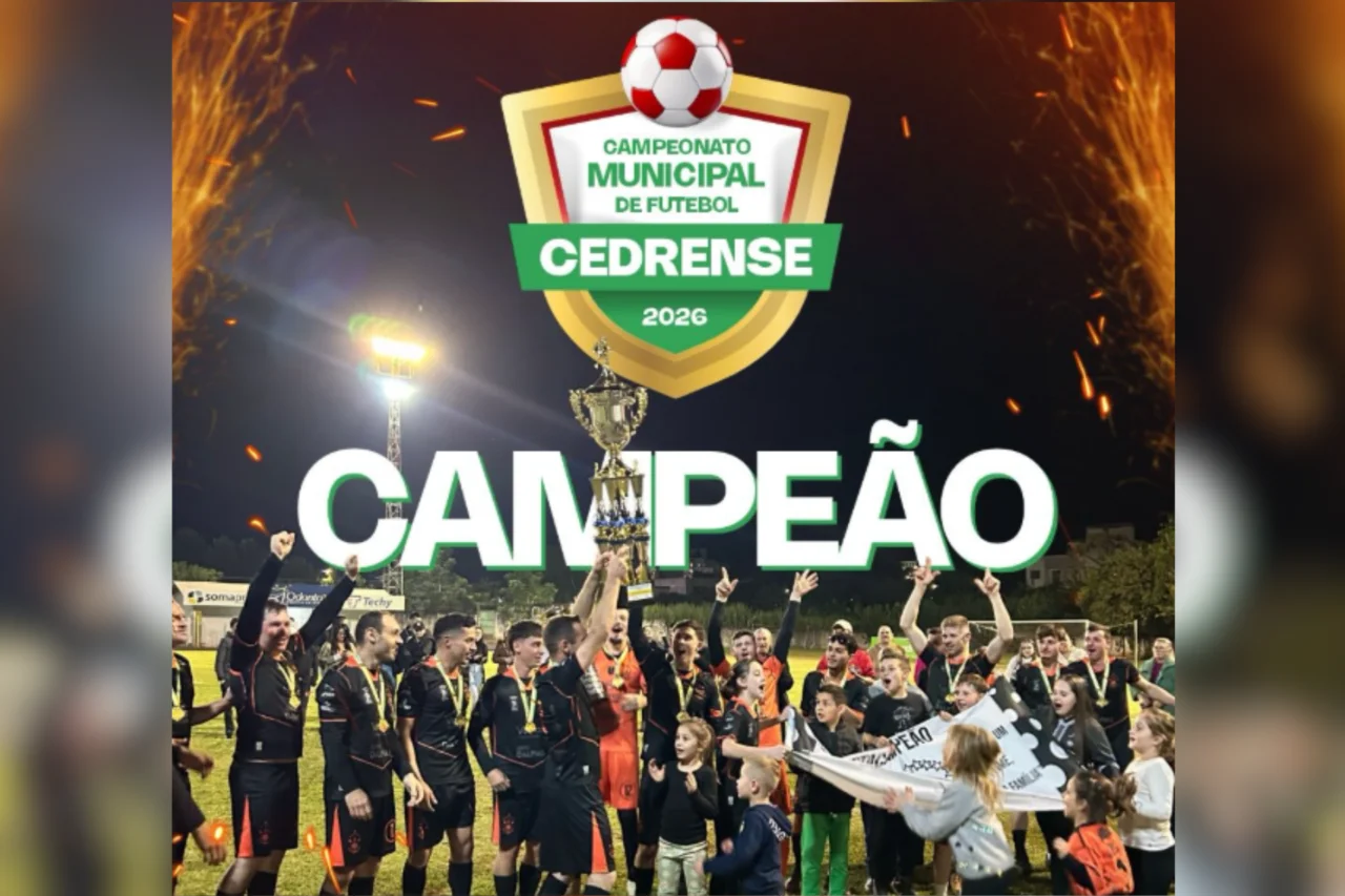 Corinthians/São Germano conquista título do Campeonato Municipal de Futebol Cedrense 2026 8 lara 10 6