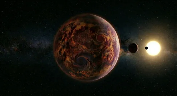 Anão marrom TOI-201c força dinâmica extrema em sistema 1 brown dwarf