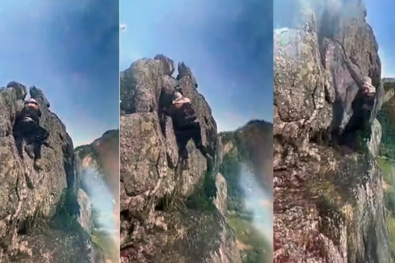 Homem morre ao cair de pedra enquanto tentava tirar foto em trilha no RJ