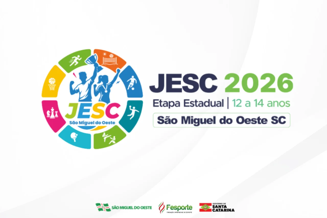 Etapa estadual dos Jogos Escolares de Santa Catarina reúne estudantes de 12 a 14 anos, representantes de 690 escolas, entre 26 de junho e 4 de julho