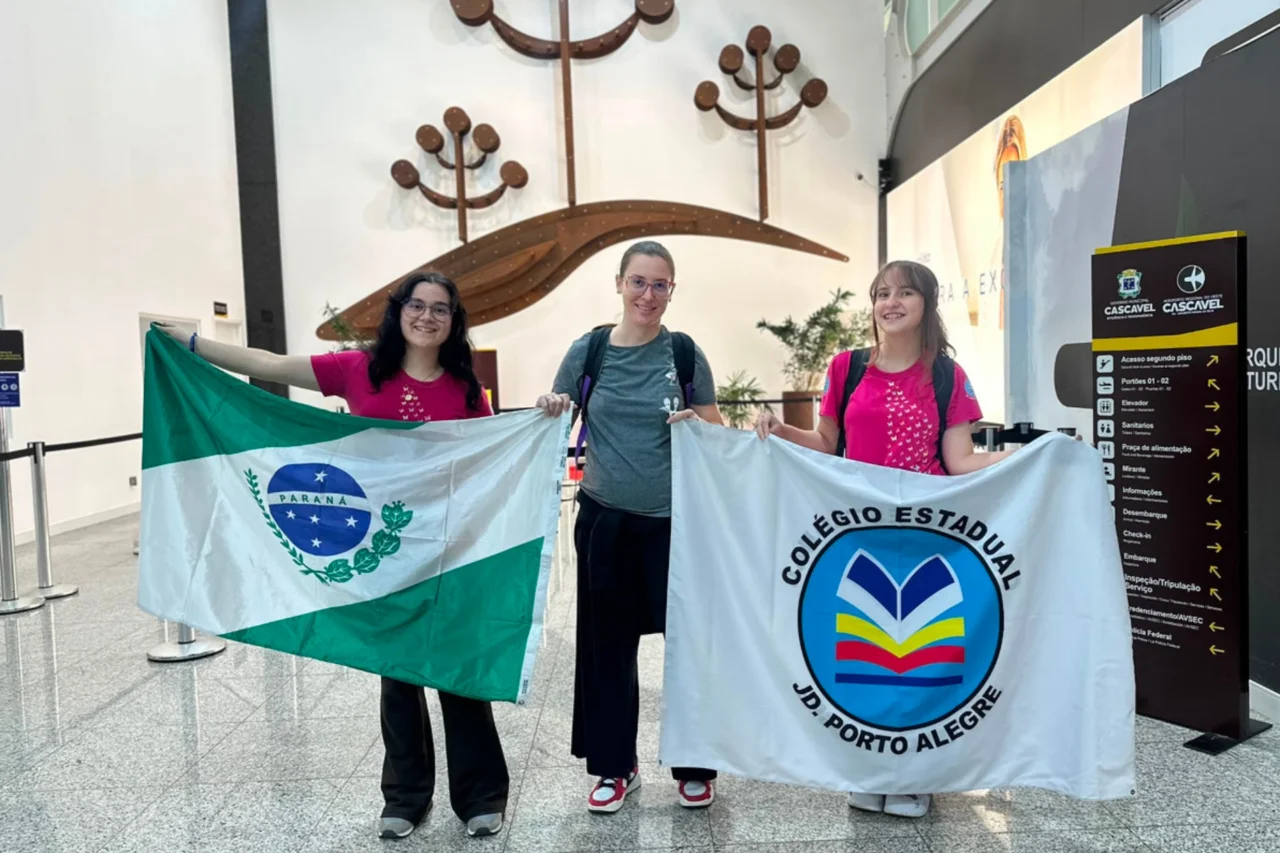 Alunas do Paraná representam escola estadual em feira internacional de ciências nos Estados Unidos 9 Alunas do Paraná representam escola estadual em feira internacional de ciências nos Estados Unidos