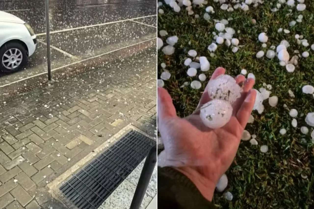 Temporais com granizo deixam mais de 460 desalojados e levam cidades de SC a decretar emergência